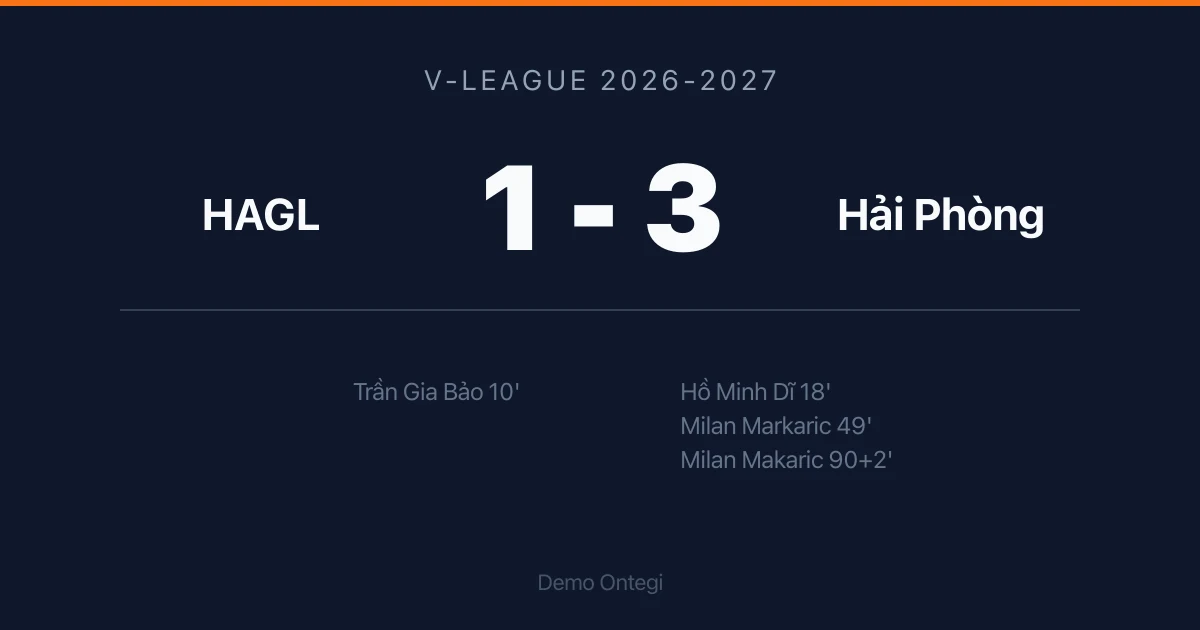 HAGL 1-3 Hải Phòng
